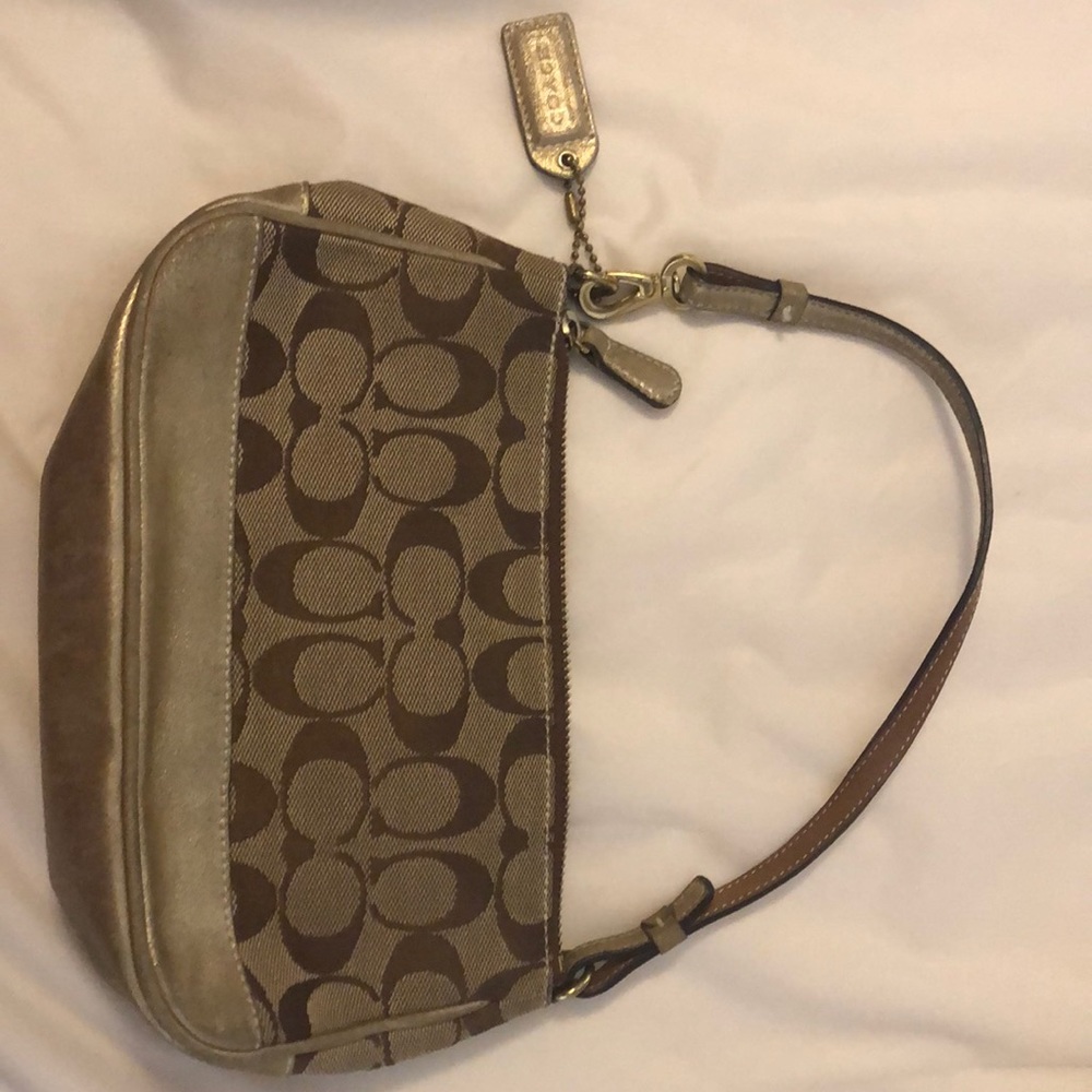 Small coach hand bag